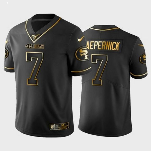 49ers gold jersey